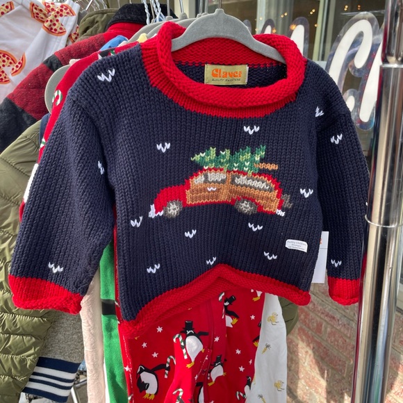 Claver Christmas Sweater- 12 months NWT - Picture 4 of 5